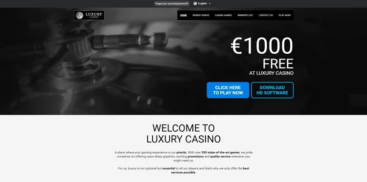 luxury casino online