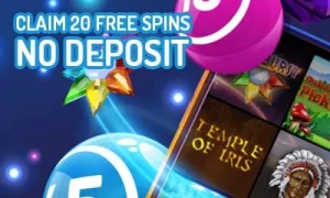 no deposit 20 free spins